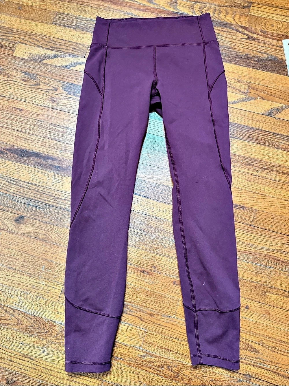 Lululemon Everlux Contour-Seam High-Rise Training Tight 25" Purple